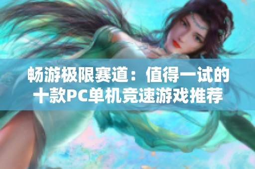 畅游极限赛道：值得一试的十款PC单机竞速游戏推荐