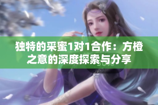 独特的采蜜1对1合作：方橙之意的深度探索与分享