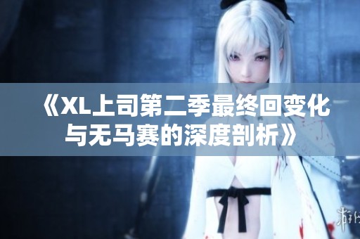 《XL上司第二季最终回变化与无马赛的深度剖析》