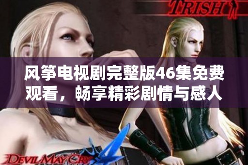 风筝电视剧完整版46集免费观看，畅享精彩剧情与感人故事