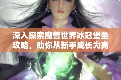 深入探索魔兽世界冰冠堡垒攻略，助你从新手成长为高手