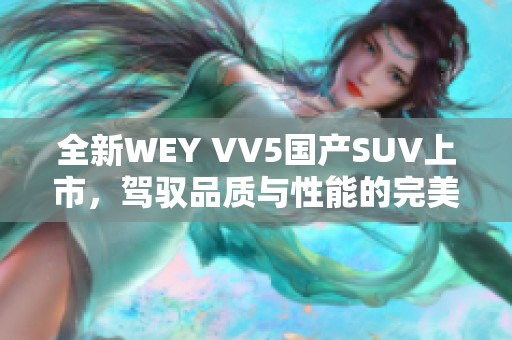 全新WEY VV5国产SUV上市，驾驭品质与性能的完美结合