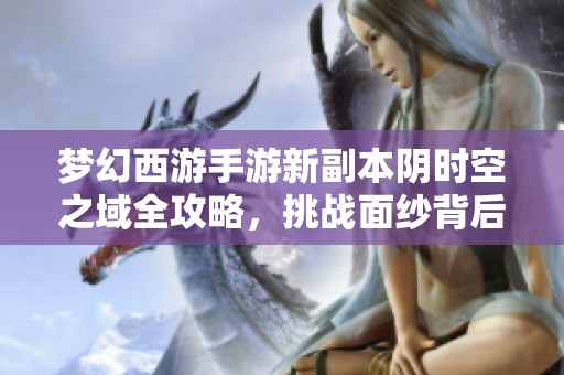 梦幻西游手游新副本阴时空之域全攻略，挑战面纱背后的秘密