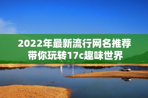 2022年最新流行网名推荐 带你玩转17c趣味世界