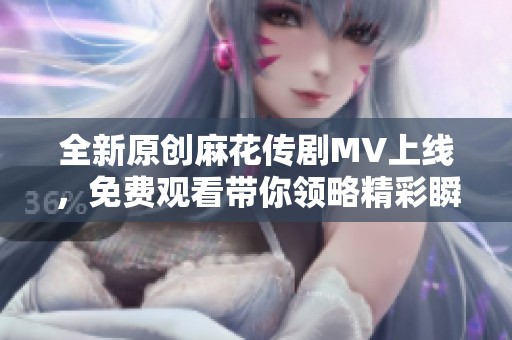 全新原创麻花传剧MV上线，免费观看带你领略精彩瞬间